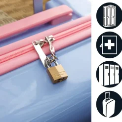 PTL USA Luggage & Accessories*Master Lock - 3/4 Brass Keyed Different