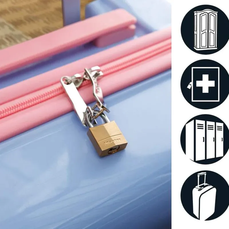 PTL USA Luggage & Accessories*Master Lock - 3/4 Brass Keyed Different