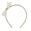 Mastoys Baby Hair Accessories|Mickey & Minnie*- Hair Accessories Headband Gold Bow, Minnie