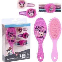 Mastoys Baby Hair Accessories|Mickey & Minnie*- Minnie 8 Piece Beauty Accessories Set