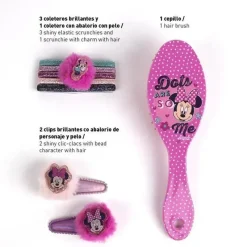 Mastoys Baby Hair Accessories|Mickey & Minnie*- Minnie 8 Piece Beauty Accessories Set