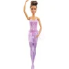 Fisher-Price Barbie|Pretend Play*Mattel - Barbie Ballerina Doll, Brunette, Purple Tutu