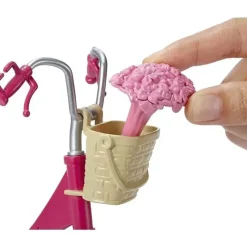 Fisher-Price Barbie*Mattel - Barbie Bicycle with Basket of Flowers