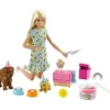 Mattel Barbie|Pretend Play*- Barbie Blonde Feature Pet - Toddler toy