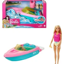 Mattel Barbie|Dolls*- Barbie Boat W/Doll