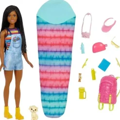 Fisher-Price Barbie*Mattel - Barbie Brooklyn Camping Playset with Doll