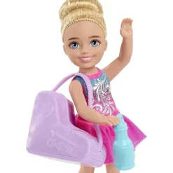 Fisher-Price Barbie*Mattel - Barbie Chelsea Blonde Ice Skater Doll