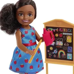 Fisher-Price Barbie*Mattel - Barbie Chelsea Brunette Teacher Doll