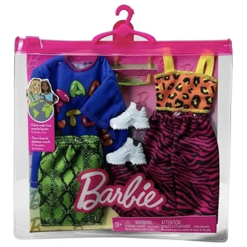 Fisher-Price Barbie|Dolls Accessories*Mattel - Barbie Clothes Made to Move Outfits