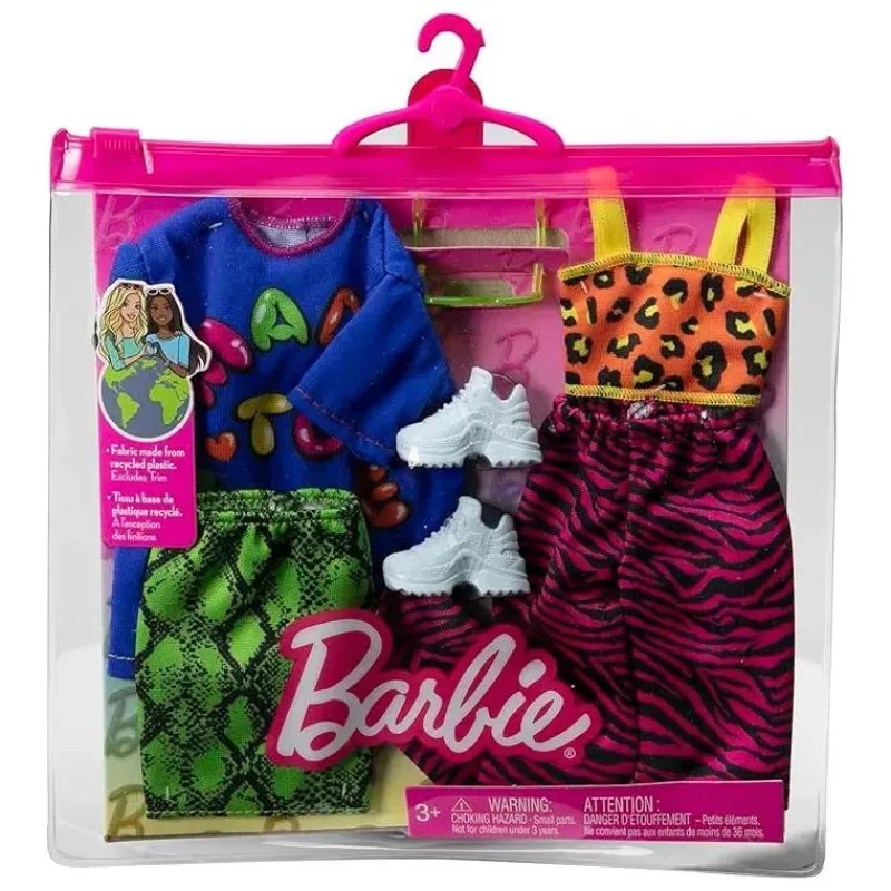 Fisher-Price Barbie|Dolls Accessories*Mattel - Barbie Clothes Made to Move Outfits