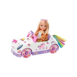 Mattel Barbie*- Barbie Club Chelsea Doll & Unicorn Car