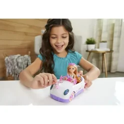 Mattel Barbie*- Barbie Club Chelsea Doll & Unicorn Car