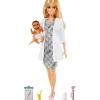 Fisher-Price Barbie*Mattel - Barbie Doctor with Baby