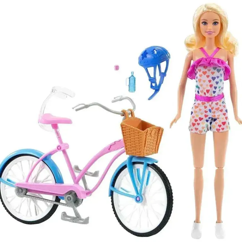 Mattel Barbie|Dolls*- Barbie Doll & Bike