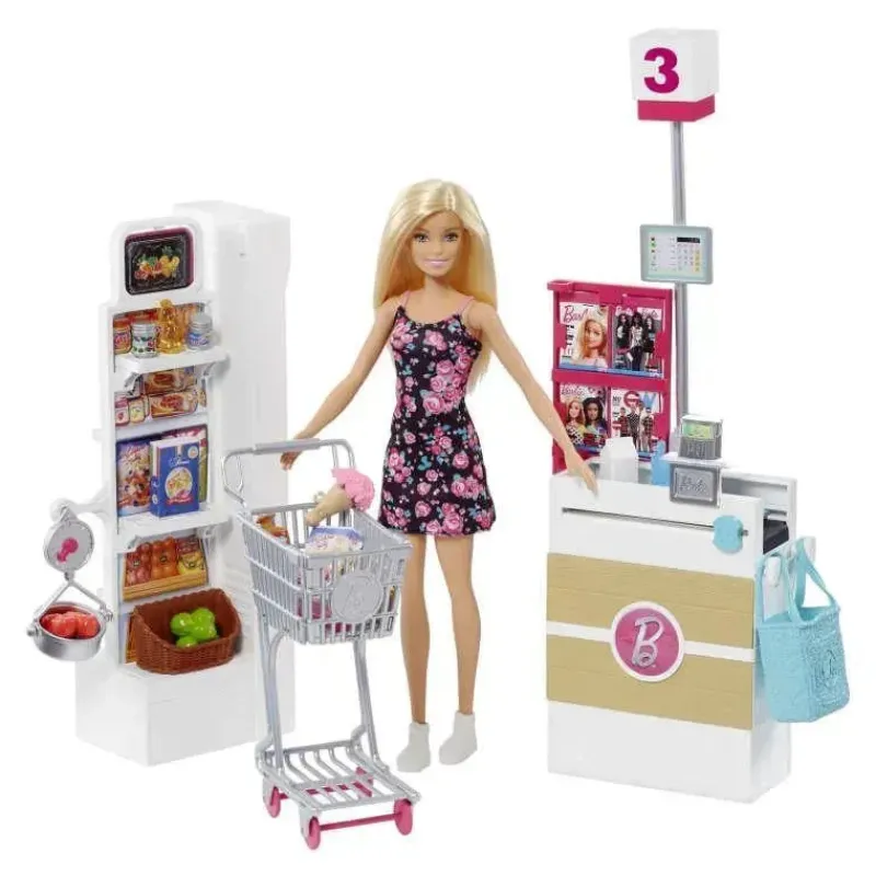 Mattel Barbie*- Barbie Doll, Supermarket