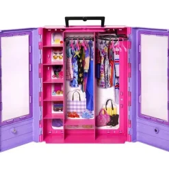 Fisher-Price Barbie|Pretend Play*Mattel - Barbie Fashionistas Ultimate Closet with Barbie Clothes