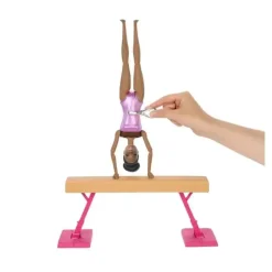 Mattel Barbie*- Barbie Gymnastics Playset: Brunette Barbie Doll