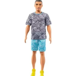 Mattel Barbie|Dolls*- Barbie Ken Fashionista Doll, Paisley
