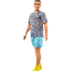Mattel Barbie|Dolls*- Barbie Ken Fashionista Doll, Paisley