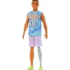 Mattel Barbie|Dolls*- Barbie Ken Fashionista Doll, Los Angeles Jersey