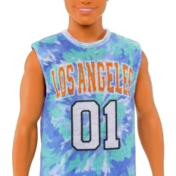 Mattel Barbie|Dolls*- Barbie Ken Fashionista Doll, Los Angeles Jersey