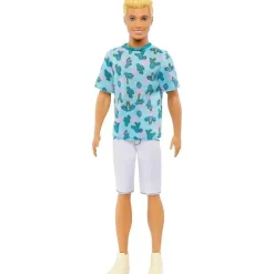 Mattel Barbie|Dolls*- Barbie Ken Fashionista Doll, Blond Hair and Cactus Tee