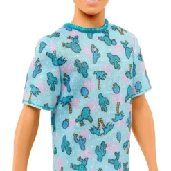 Mattel Barbie|Dolls*- Barbie Ken Fashionista Doll, Blond Hair and Cactus Tee