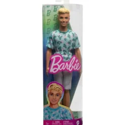 Mattel Barbie|Dolls*- Barbie Ken Fashionista Doll, Blond Hair and Cactus Tee
