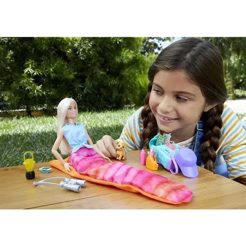 Fisher-Price Barbie*Mattel - Barbie Malibu Camping Playset with Doll