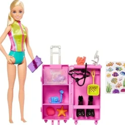 Mattel Barbie|Dolls*- Barbie Marine Biologist Playset