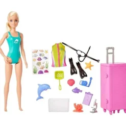 Mattel Barbie|Dolls*- Barbie Marine Biologist Playset