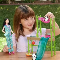 Mattel Barbie|Dolls*- Barbie Panda Rescue Playset