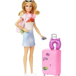 Mattel Barbie|Dolls*- Barbie Refreshed Travel Barbie, Malibu