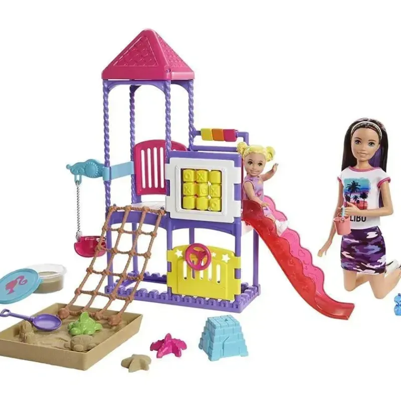 Mattel Barbie*- Barbie Skipper Babysitters Inc. Climb 'N Explore Playground Playset