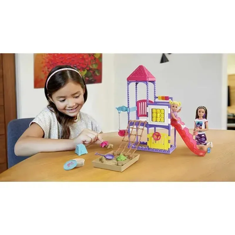 Mattel Barbie*- Barbie Skipper Babysitters Inc. Climb 'N Explore Playground Playset