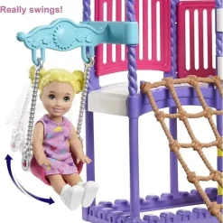Mattel Barbie*- Barbie Skipper Babysitters Inc. Climb 'N Explore Playground Playset