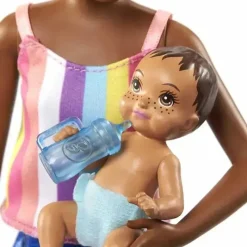 Mattel Barbie|Dolls*- Barbie Skipper Babysitters Doll & Accessories Set (Brunette Doll)