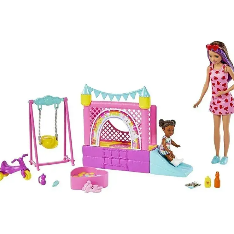 Fisher-Price Barbie*Mattel - Barbie Skipper Babysitters Playset with Skipper Doll