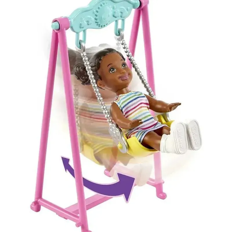 Fisher-Price Barbie*Mattel - Barbie Skipper Babysitters Playset with Skipper Doll