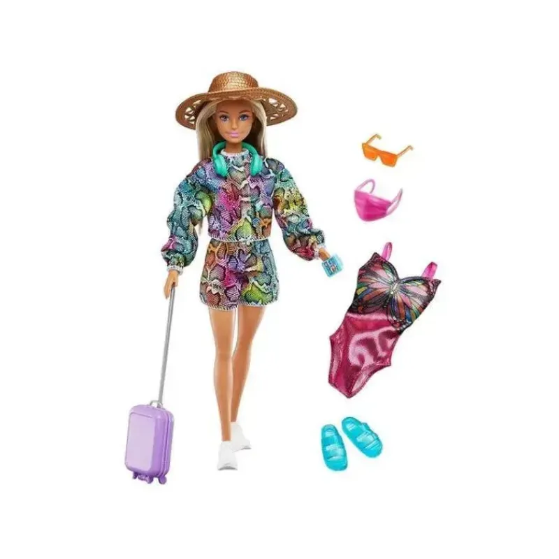 Mattel Dolls*- Barbie Summer Travel Doll