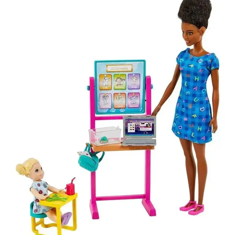 Fisher-Price Barbie*Mattel - Barbie Teacher Theme with Brunette Fashion Doll