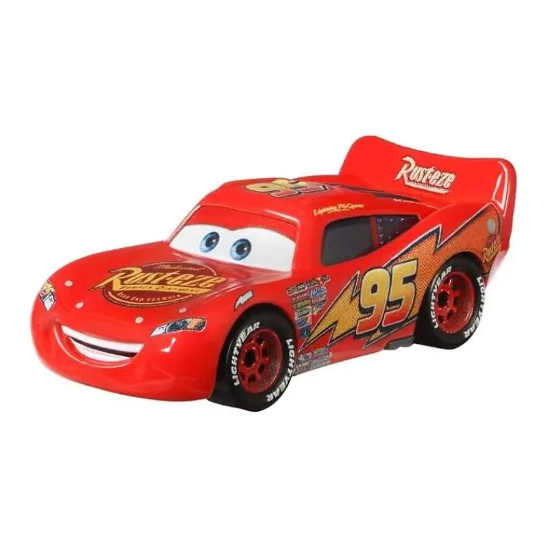 Mattel Cars*- Car Characters Brand Lightning Mcqueen With Sign