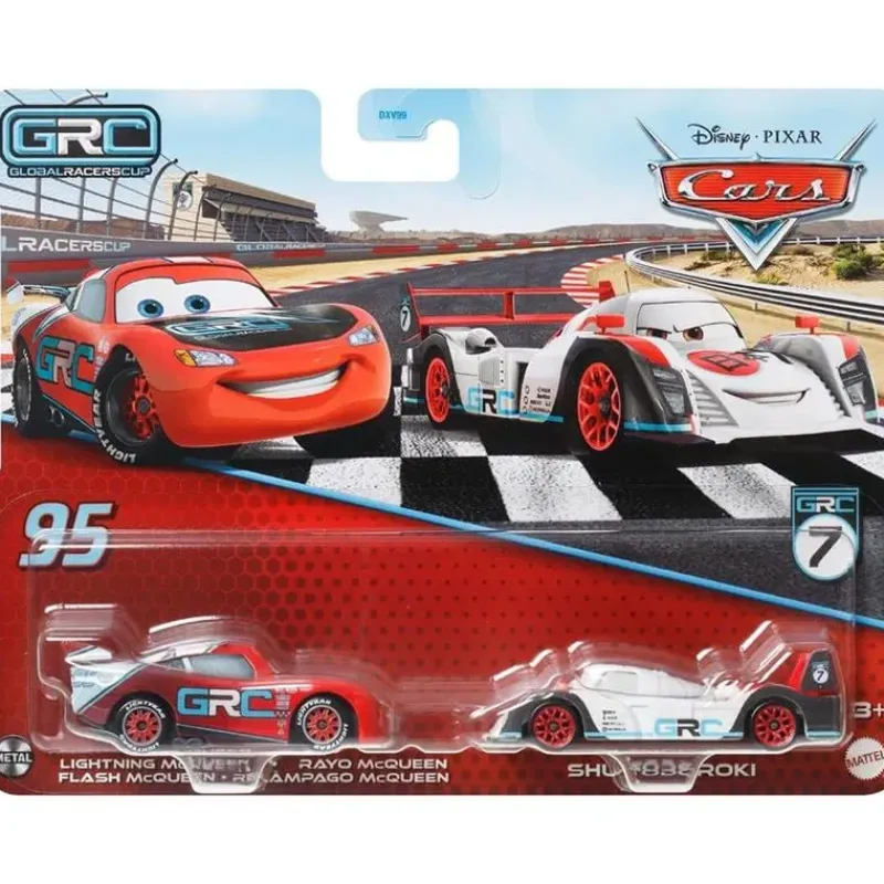 Mattel Cars*- Cars Character Cars, Lightning Mc Queen + Shu Todoroki