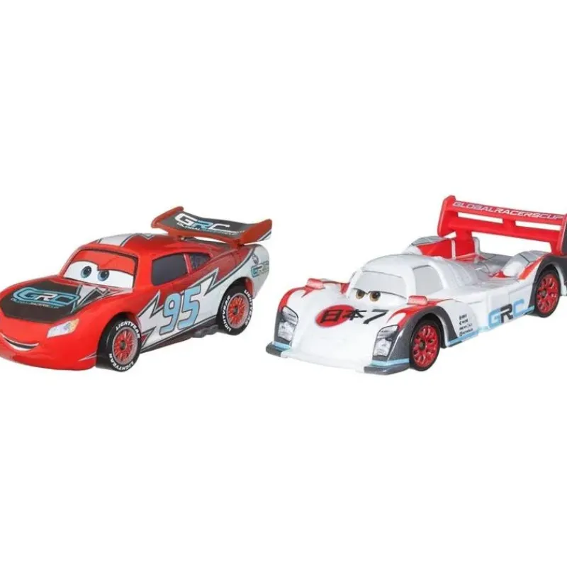 Mattel Cars*- Cars Character Cars, Lightning Mc Queen + Shu Todoroki