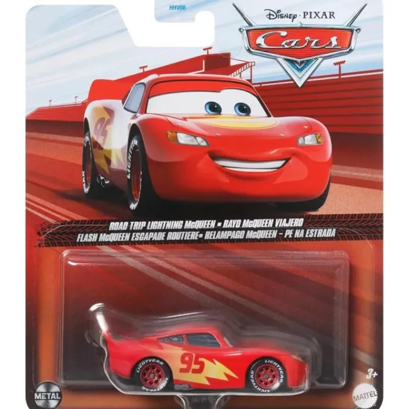 Mattel Cars*- Cars Character Cars Road Trip Lightning Mc Queen
