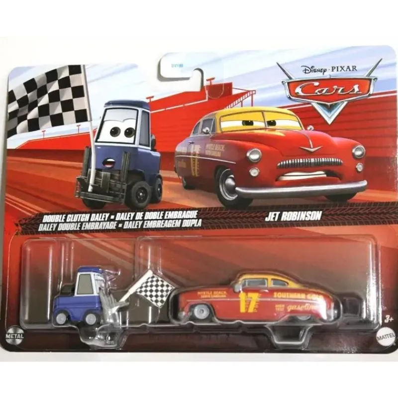Mattel Cars*- Cars Character Cars, Double Clitch Daley + Jet Robinson