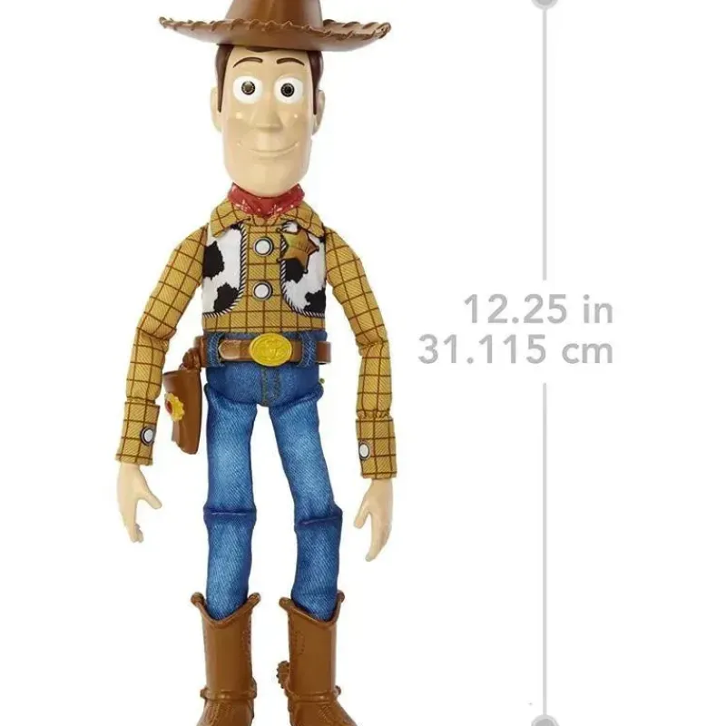 Mattel Toy Story*- Disney Pixar Talking Woody Figure with Ragdoll Body