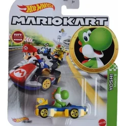 Kids Mattel Cars|Cars, Trucks & Trains*- Hot Wheels Mario Kart, Yoshi Car
