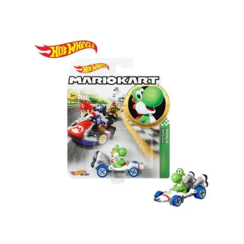 Kids Mattel Cars|Cars, Trucks & Trains*- Hot Wheels Mario Kart, Yoshi Car