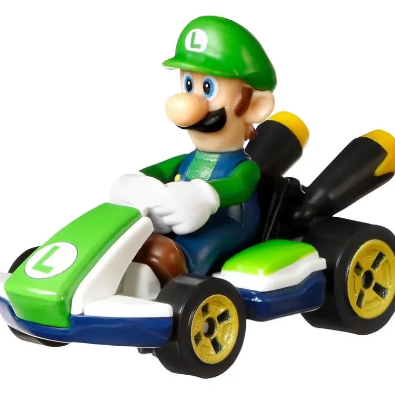 Mattel Cars|Cars, Trucks & Trains*- Hot Wheels Mariokart Cars, Luigi